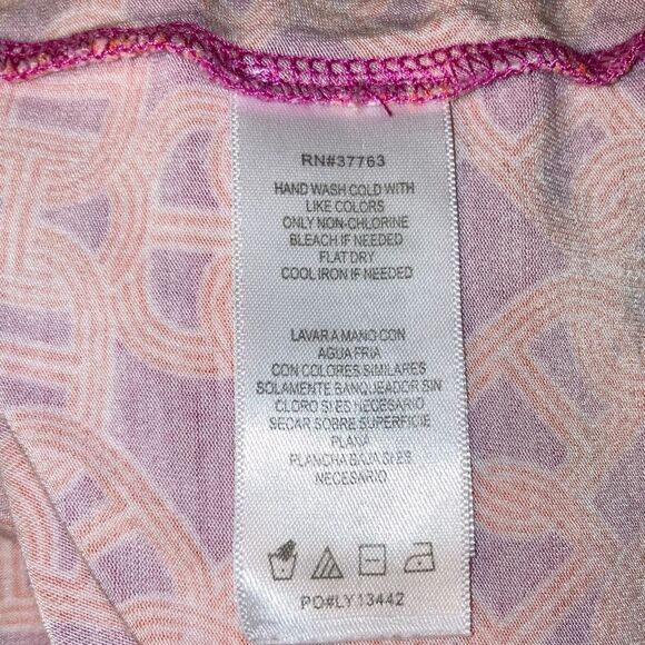 LAUNDRY by SHELLI SEGAL Printed Mediterranean Maxi Halter Dress Womens Medium - Picture 11 of 13